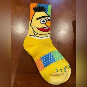 Bombas X Sesame Street Bert crew socks. Youth size M/L. One pair .